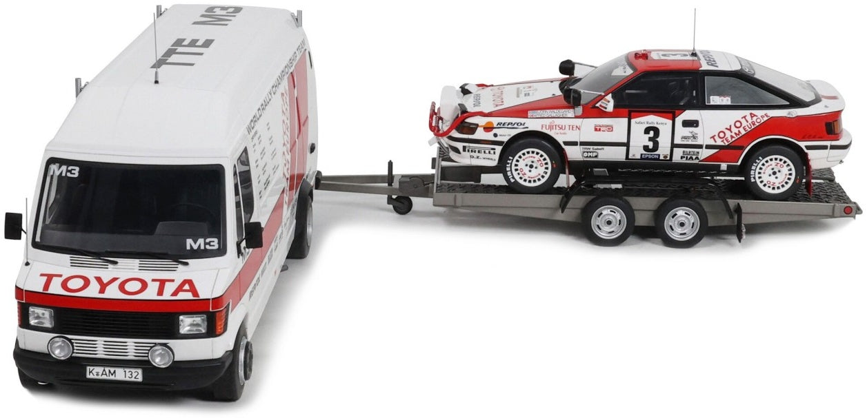 Available To Order – Rallye Pack Toyota Celica ST 165 GR.A White RAC Safari 1990 1:18 Otto Mobile Club Model (OTT 480)