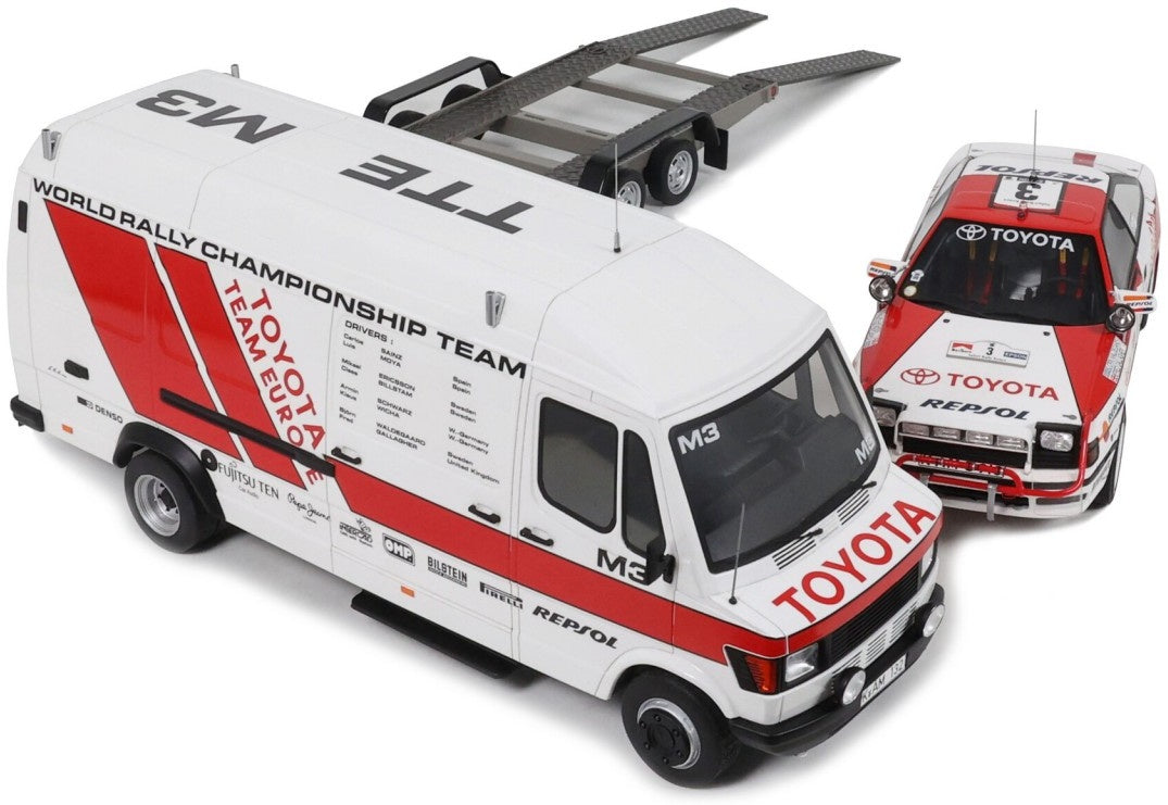 Available To Order – Rallye Pack Toyota Celica ST 165 GR.A White RAC Safari 1990 1:18 Otto Mobile Club Model (OTT 480)