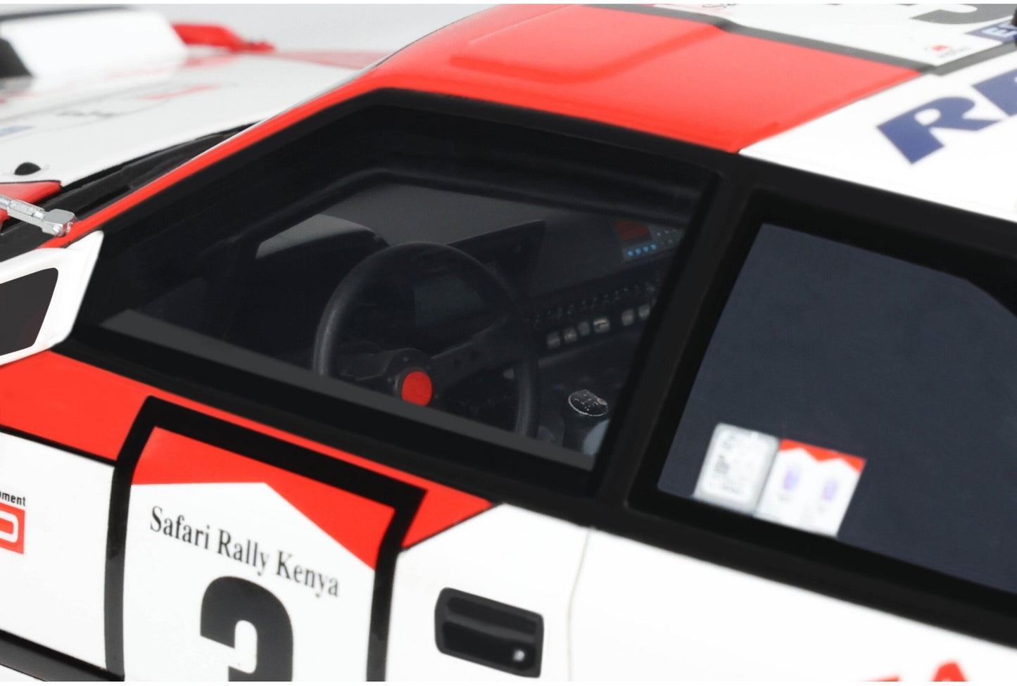 Available To Order – Rallye Pack Toyota Celica ST 165 GR.A White RAC Safari 1990 1:18 Otto Mobile Club Model (OTT 480)