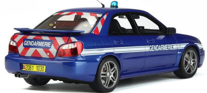 Available To Order – Subaru Impreza STI WRX Gendarmerie 2006 1:18 Otto Mobile Club Model (OTT 948)