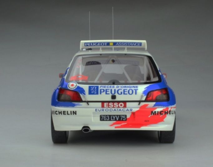 Available To Order – Peugeot 306 Maxi Rallye Monte Carlo 1998 #14 Delecour 1:12 Otto Mobile Club Model (OTT G065)