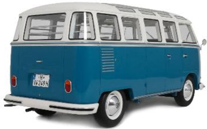 VW Combi T1 Samba Bus Regatta Blue 1962 1:12 Otto Mobile Model (view 2)