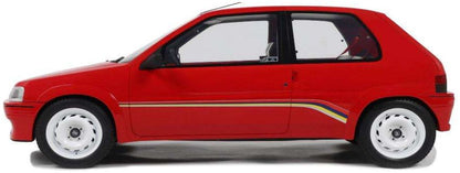 Available To Order – Peugeot 106 PH.1 Rallye Red P0KB 1993 1:12 Otto Mobile Club Model (OTT G108)