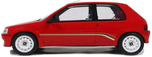 Available To Order – Peugeot 106 PH.1 Rallye Red P0KB 1993 1:12 Otto Mobile Club Model (OTT G108)