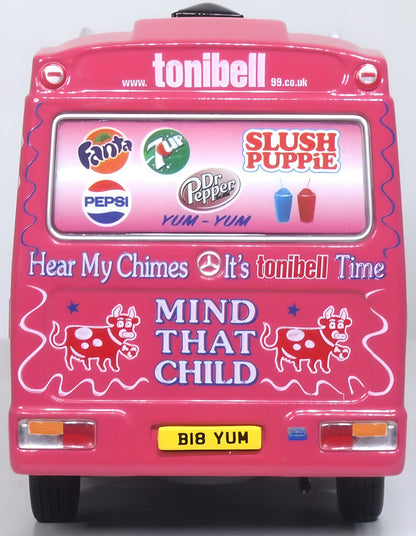 Mercedes Whitby Mondial Ice Cream Van Tonibell 1:43 Oxford Diecast Model (view 6)