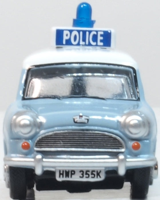Mini Van West Mercia Police (Panda) 1:76 Oxford Diecast Model (view 2)