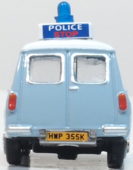 Mini Van West Mercia Police (Panda) 1:76 Oxford Diecast Model (view 5)