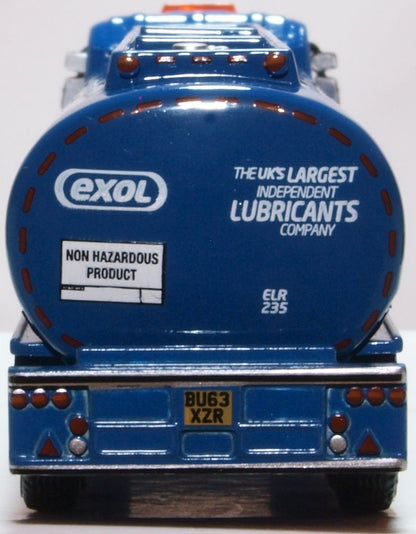 Scania Highline Tanker Exol 1:76 Oxford Diecast Model (view 5)
