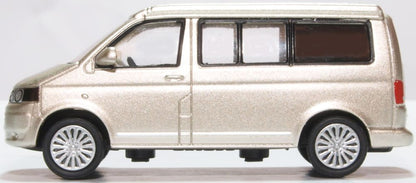 VW T5 Camper Sand Beige 1:76 Oxford Diecast Model (view 3)