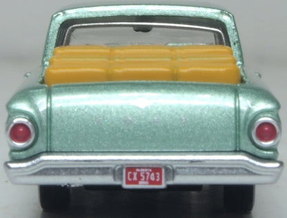 Ford Falcon Ranchero 1960 Meadow Vale Green 1:87 Oxford Diecast Model (view 4)