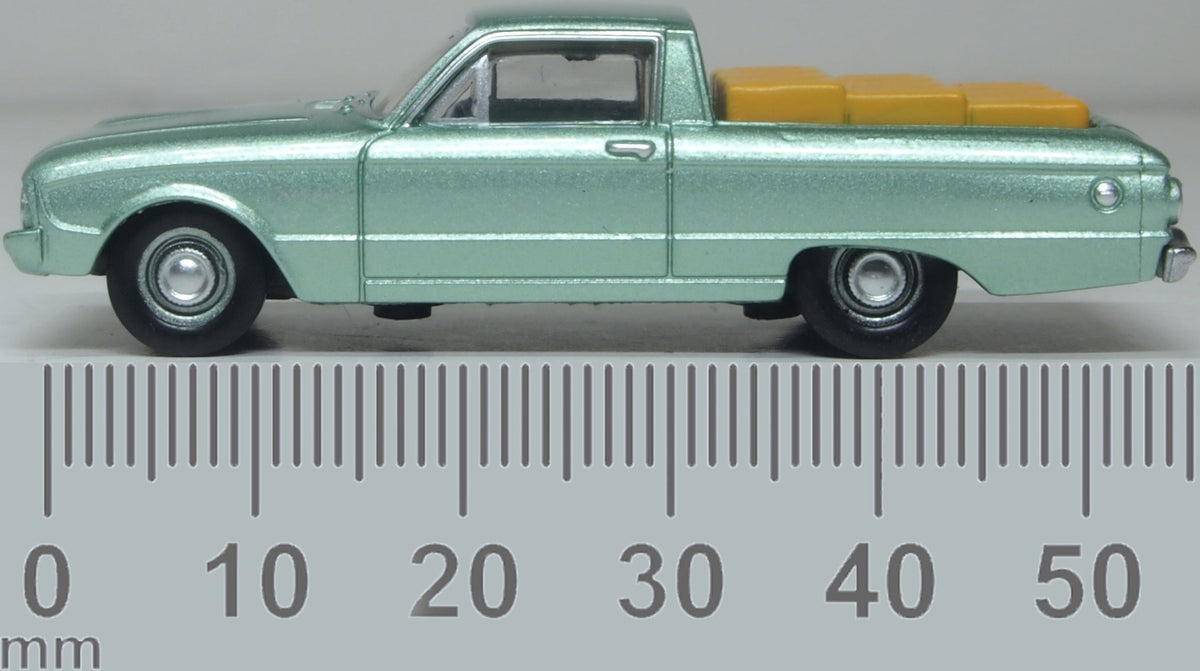 Ford Falcon Ranchero 1960 Meadow Vale Green 1:87 Oxford Diecast Model (view 6)