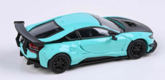 Liberty Walk BMW i8 Peppermint Green/Black (LHD) 1:64 (PAR 55143)