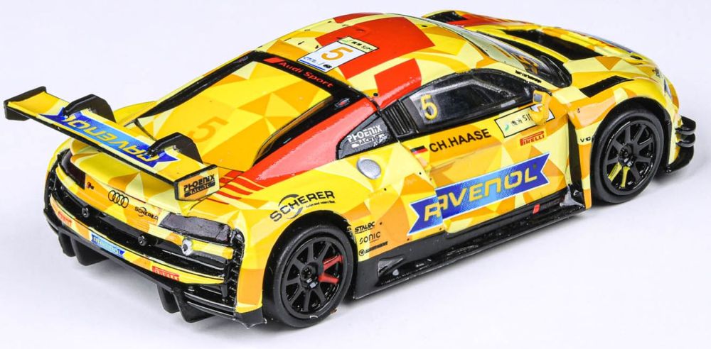 Available To Order – 2019 Audi R8 LMS EVO #5 Phoenix Racing Fia 1:64 (PAR 55256)