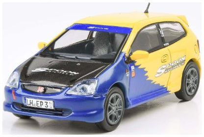 Available to Order – Honda Civic Type-R EP3 Spoon Livery 2001 (LHD) 1:64 (PAR 55348)