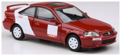 Available to Order – Honda Civic Si Coupe EM1 Kanjo Livery 1999 (LHD) 1:64 (PAR 55628)