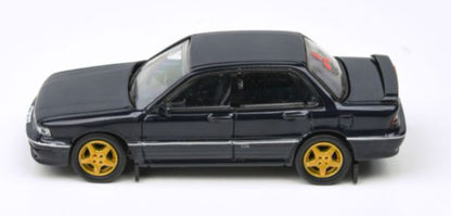 Available to Order – Mitsubishi Galant VR-4 Cosmic Blue (RHD) 1:64 (PAR 65105)