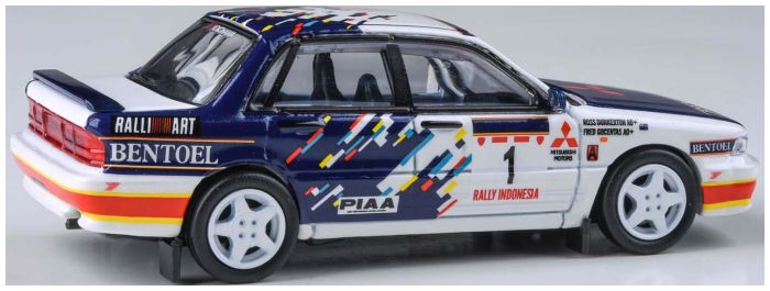 Available to Order – Mitsubishi Galant VR-4 1993 Indonesia Rally (RHD) 1:64 (PAR 65112)