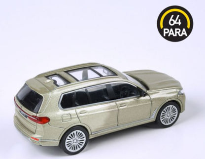 BMW X7 Sunstone (RHD) 1:64 – diecast model (view 2)