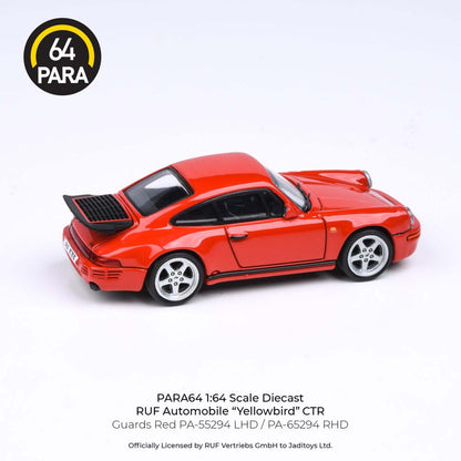 Available to Order – RUF CTR Guards Red 1987 (RHD) 1:64 (PAR 65294)