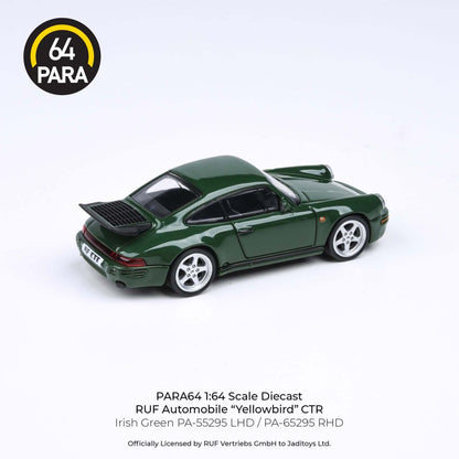 Available to Order – RUF CTR Irish Green 1987 (RHD) 1:64 (PAR 65295)