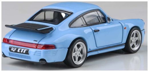 Available to Order – RUF CTR 1987 Gulf Blue (RHD) 1:64 (PAR 65299)