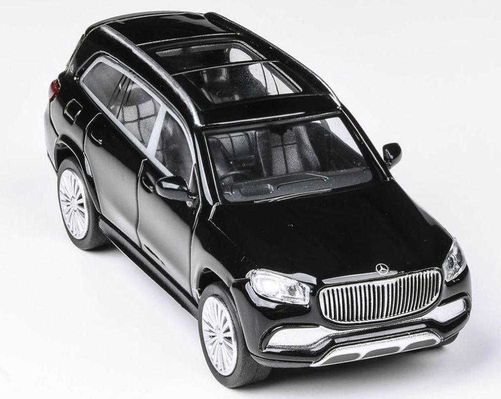 Available to Order – Mercedes Maybach GLS Black (RHD) 1:64 (PAR 65301)