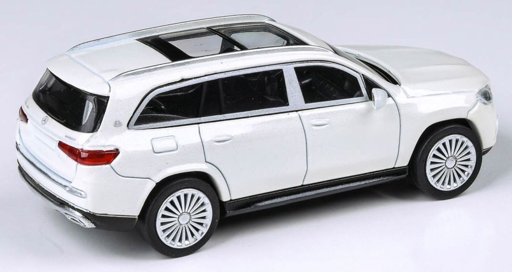 Available to Order – Mercedes Maybach GLS White (RHD) 1:64 (PAR 65302)