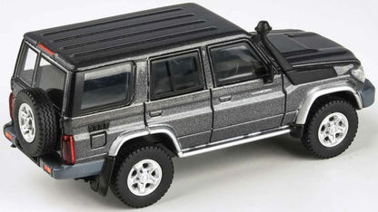 Available to Order – Toyota Landcruiser LC76 Graphite Grey 2014 (RHD) 1:64 (PAR 65315)