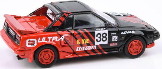 Available to Order – Toyota MR2 MK1 Autocross Livery 1985 (RHD) 1:64 (PAR 65364)