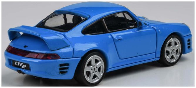 Available to Order – RUF CTR2 Mexico Blue 1995 (RHD) 1:64 (PAR 65377)