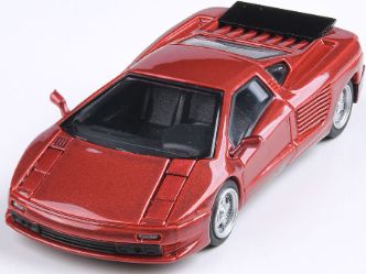 Available To Order – Cizeta-Moroder V16T Rosso Diablo (Lights Down) 1:64 (PAR 65483)