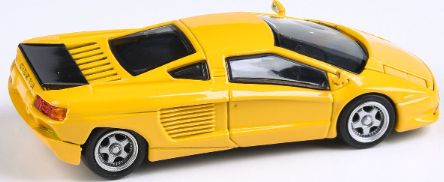 Available To Order – Cizeta-Moroder V16T Super Fly Yellow (Lights Down) 1:64 (PAR 65484)