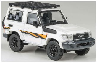 Available to Order – Toyota Land Cruiser LC71 White Anniversary Edition 2023 (RHD) 1:64 (PAR 65567)