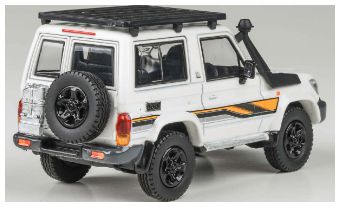 Available to Order – Toyota Land Cruiser LC71 White Anniversary Edition 2023 (RHD) 1:64 (PAR 65567)