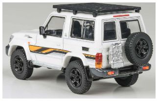 Available to Order – Toyota Land Cruiser LC71 White Anniversary Edition 2023 (RHD) 1:64 (PAR 65567)