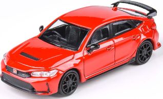 Honda Civic Type R FL5 Rallye Red 2023 PAR65582 1:64 Para64 Diecast Model