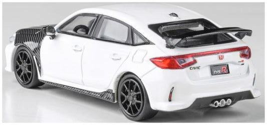 Honda Civic Type R FL5 White 2023 w/Carbon Parts (RHD) 1:64 – diecast model (view 2)