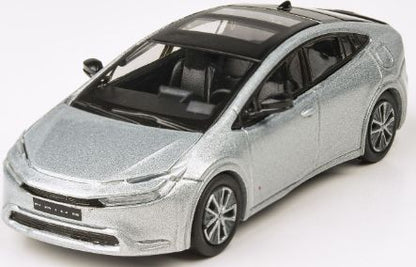 Available to Order – Toyota Prius Cutting Edge Silver 2023 (RHD) 1:64 (PAR 65601)