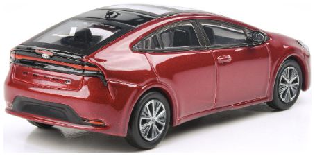 Available to Order – Toyota Prius Supersonic Red 2023 (RHD) 1:64 (PAR 65603)