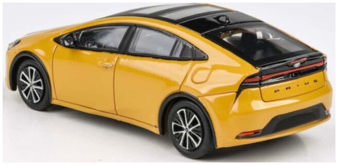 Available to Order – Toyota Prius Maximum Yellow/Karashi 2023 (RHD) 1:64 (PAR 65607)