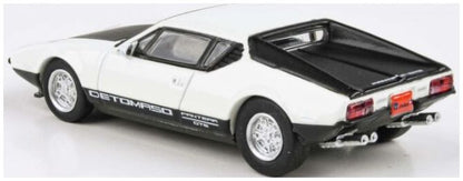 Available To Order – De Tomaso Pantera White/Black 1972 (RHD) 1:64 (PAR 65646)