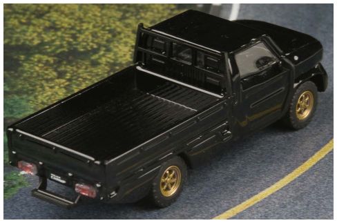 Available To Order – Toyota Hilux Champ Tamaraw Black 2025 1:64 Para64 Model (PAR 65702)