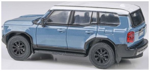 Available to Order – Land Cruiser 250 Prado Heritage Blue 2024 (RHD) 1:64 (PAR 65741)