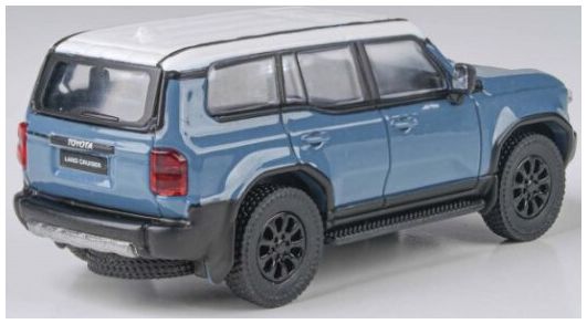 Available to Order – Land Cruiser 250 Prado Heritage Blue 2024 (RHD) 1:64 (PAR 65741)