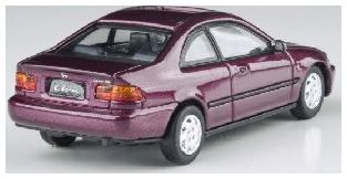Available to Order – Honda Civic Coupe EJ1 Camellia Red 1995 (RHD) 1:64 (PAR 65763)