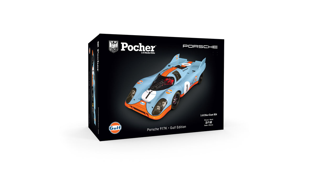 Available To Order – Porsche 917K - Gulf Edition th Scale Kit 1:8 Pocher Model (POC HK118)