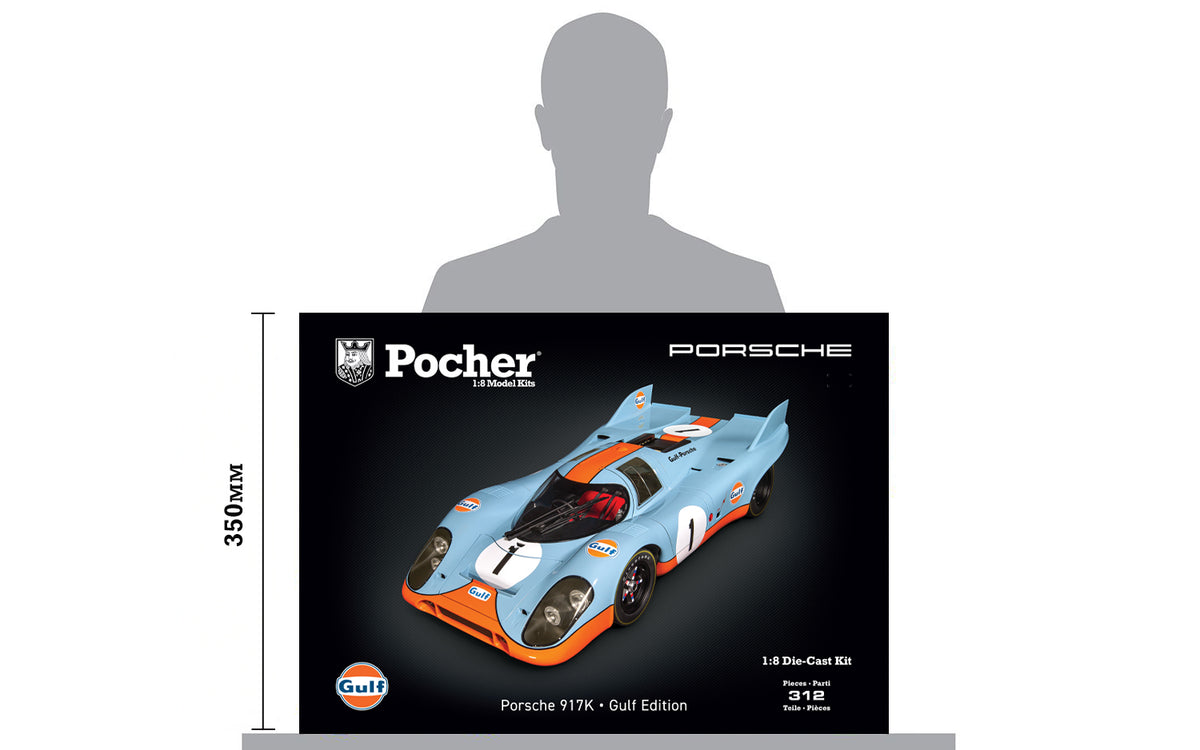Available To Order – Porsche 917K - Gulf Edition th Scale Kit 1:8 Pocher Model (POC HK118)