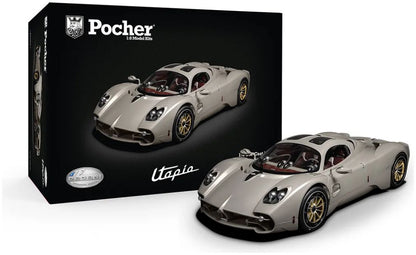 Available To Order – Pagani Utopia Coupe - Rinascimento Lucido th Scale Kit 1:8 Pocher Model (POC HK120)