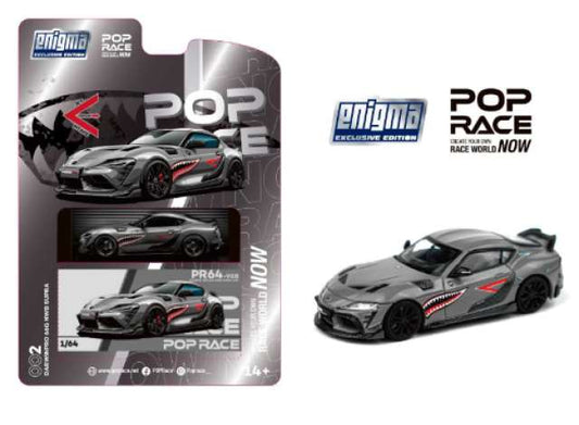 1:64 POP RACE Enigma Exclusive Toyota Darwinpro 66G NWB Supra PRE002