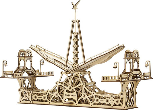 Available to Order – Pedestrian Bridge (229 Pieces) (530x280x410mm) (PWD 10006)
